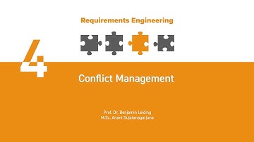 Requirements Engineering |  L04 Negotiation - Part 2 | Conflict Management