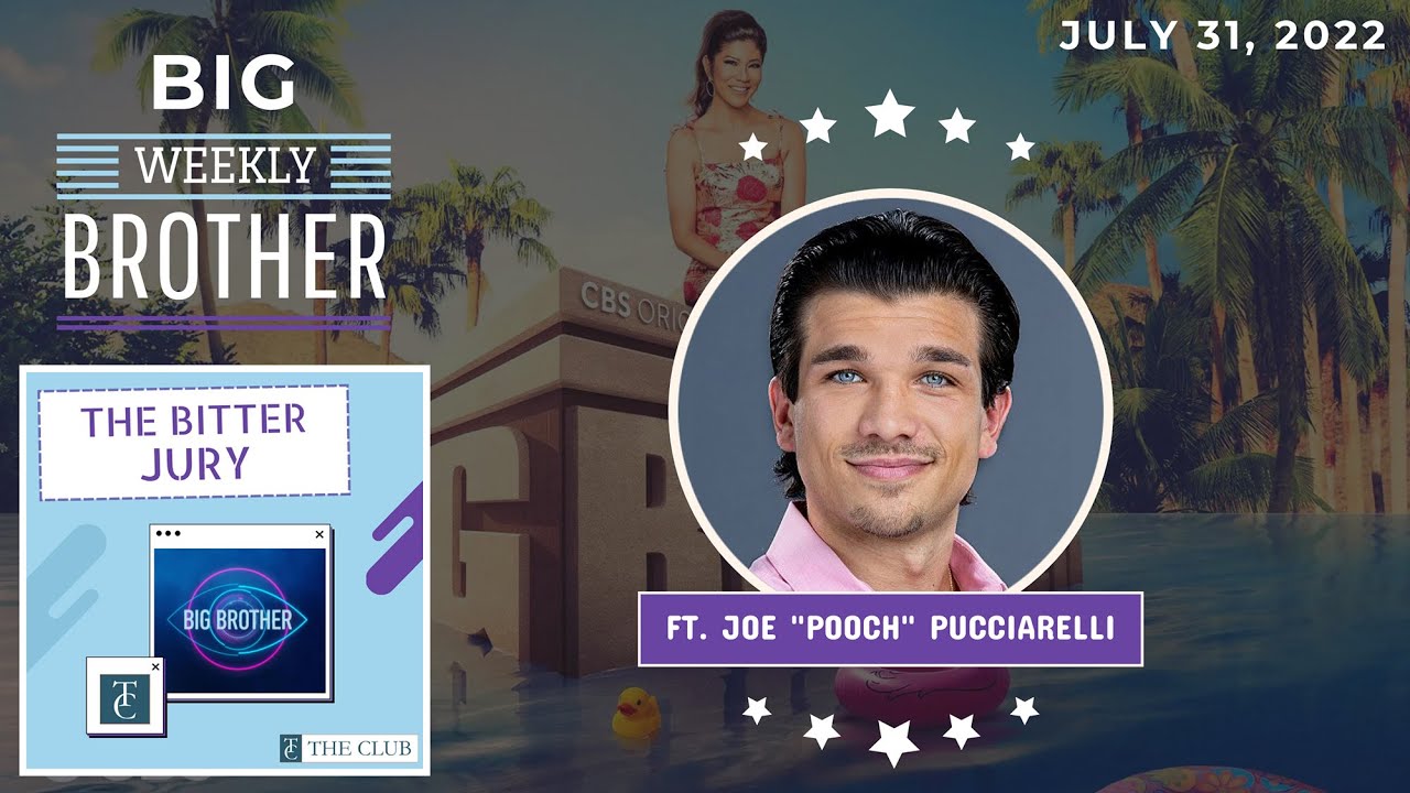 Eviction Interview: Joe "Pooch" Pucciarelli [Big Brother 24] - YouTube