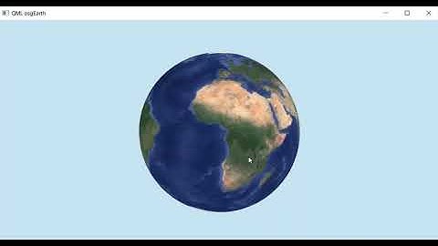 osgEarth QML integration problem