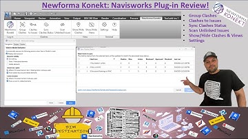 Newforma Konekt Plug-In in Navisworks | Volledige tutorial over instellingen, conflicten en weerg...