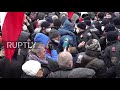Austria: Tensions high during anti-COVID restrix protest in Vienna
