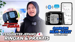 REVIEW OMRON HEM 6232T + BLUETOOTH TENSIMETER JEPANG DENGAN PENGUKURAN TANPA SUARA