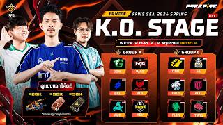 LIVE 🔴 [TH] FFWS SEA 2026 Spring Knockout Stage - Day 5: ...