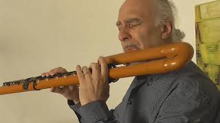 The Flight of the Bumblebee on GUO bass flute by Denis Barbier