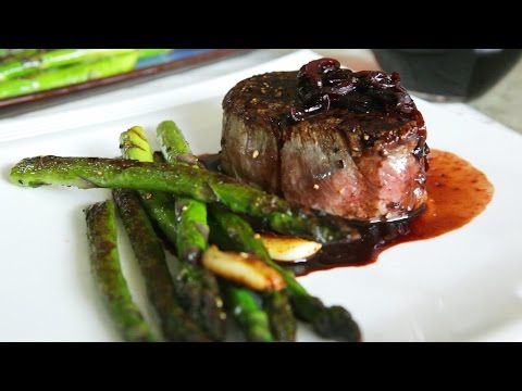 Eye Fillets with Shallot and Red Wine Sauce