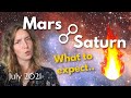 Mars opposite Saturn 🔥 (Frustrating Transit Explained!)