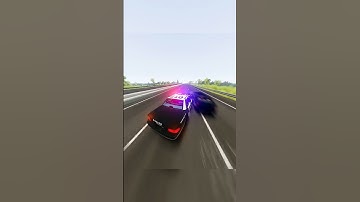 NFS COPS BE LIKE😭 #beamngdrive #police #chase #shorts #car #fyp