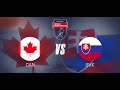Canada vs Slovakia 2026 World Ball Hockey Championships Ostrava, Czech Republic