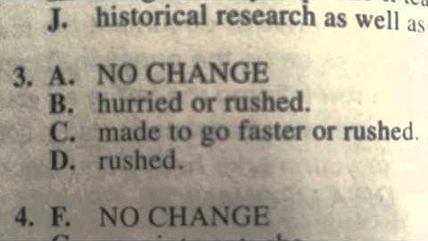 Redundancy for the ACT Test Writing Questions on Redundancy