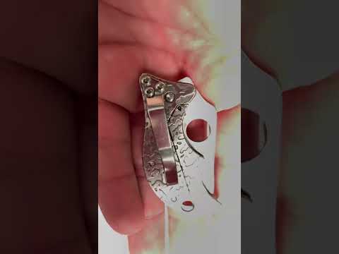 RARE  Spin knife. Small stylish Wharncliffe.