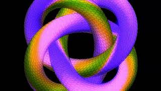 Spiral Vortex Wavefronts Through a 4-Loop Torus Knot 🥨 [SaS - With The Grain, Through The Curve 🎶]