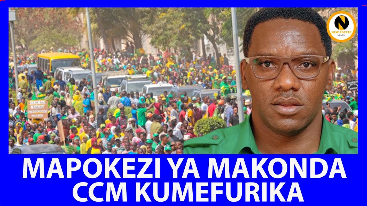MAPOKEZI YA PAUL MAKONDA MAKAO MAKUU YA CCM DAR, NI MAFURIKO YA WATU