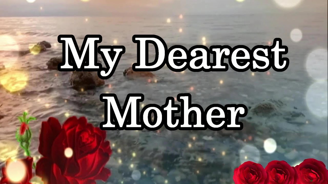 Thank You Mom For Everything Message For Mother Youtube Thank You Mom For Everything Message For Mother Youtube