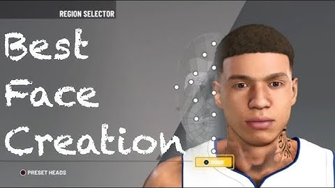 *NEW* BEST DRIPPY FACE CREATION TUTORIAL IN NBA 2k20 LOOK LIKE COMP