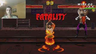 Mortal Kombat Секретное Fatality у Liu Kang 4