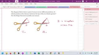 Inequalities in Two Triangles Hinge Theorem