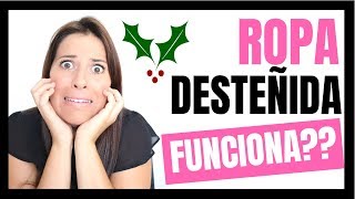 👕 ROPA DESTEÑIDA 👕 LAUREL y para la ropa desteñida 👉FUNCIONA? ✓ CASEROS - YouTube