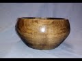 Wood Turning How I turn a  Basic Walnut Bowl