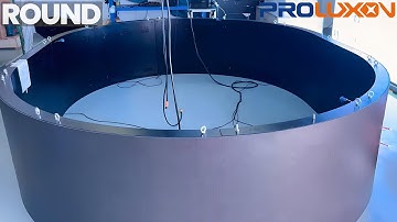 Customized Creative Round Shape Indoor LED Display Screens with Flexible and Soft LED Modules