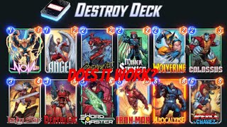 GET MORE CUBES With THIS Destroy Deck Pool 1 - Marvel Snap