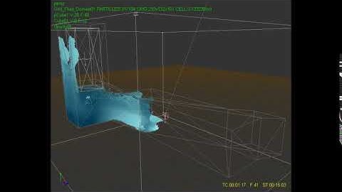 Indoor flood scenario with RealFlow.
