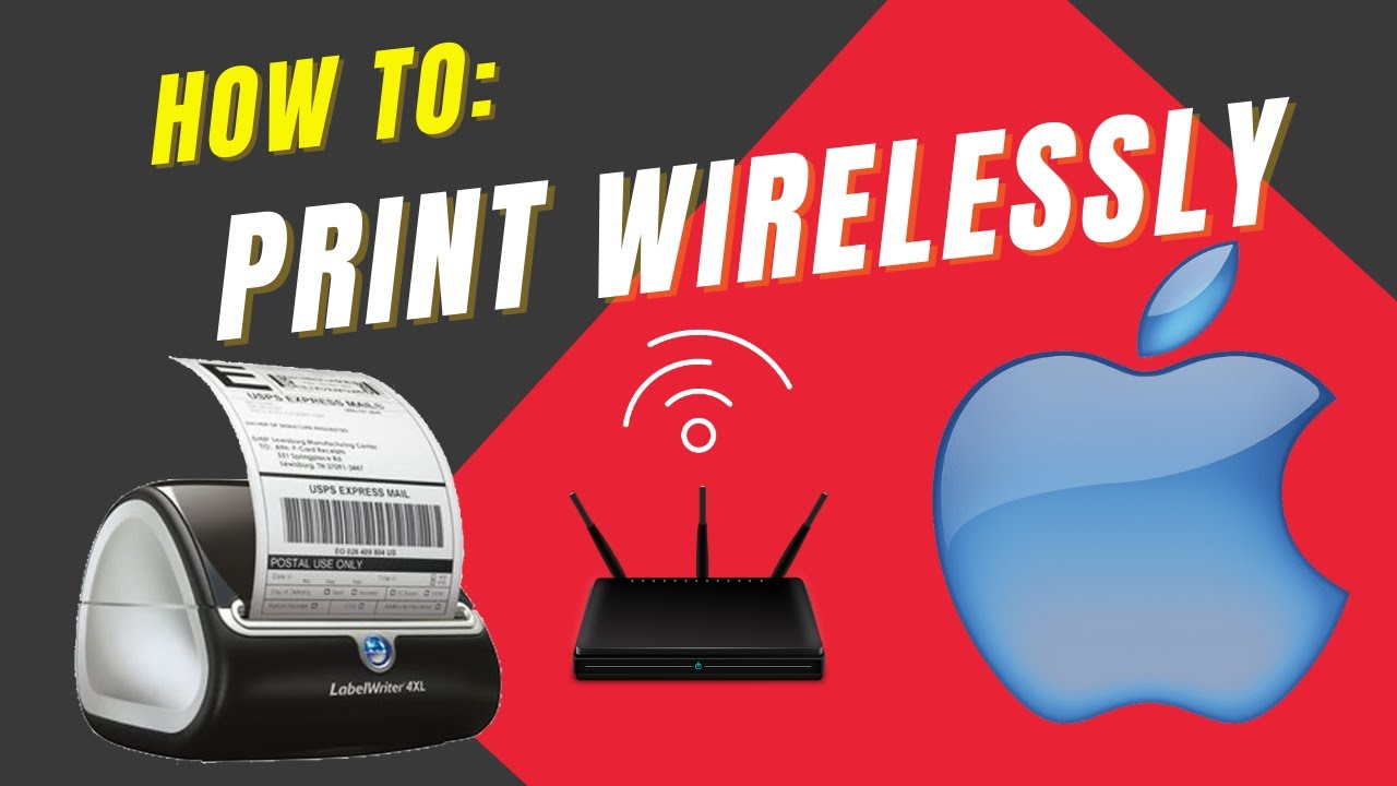 HOW TO Print Wirelessly to DYMO on Mac OS - YouTube