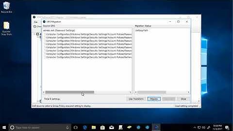 GPO Migrator  1.6-- GPO Migration and Consolidation