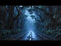 Fall Asleep Fast 😴 Forest Road Rain Sounds 🌧️ Deep Sleep & Relaxation