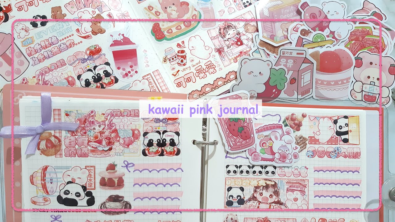Sansan Sweet Pink Journal 