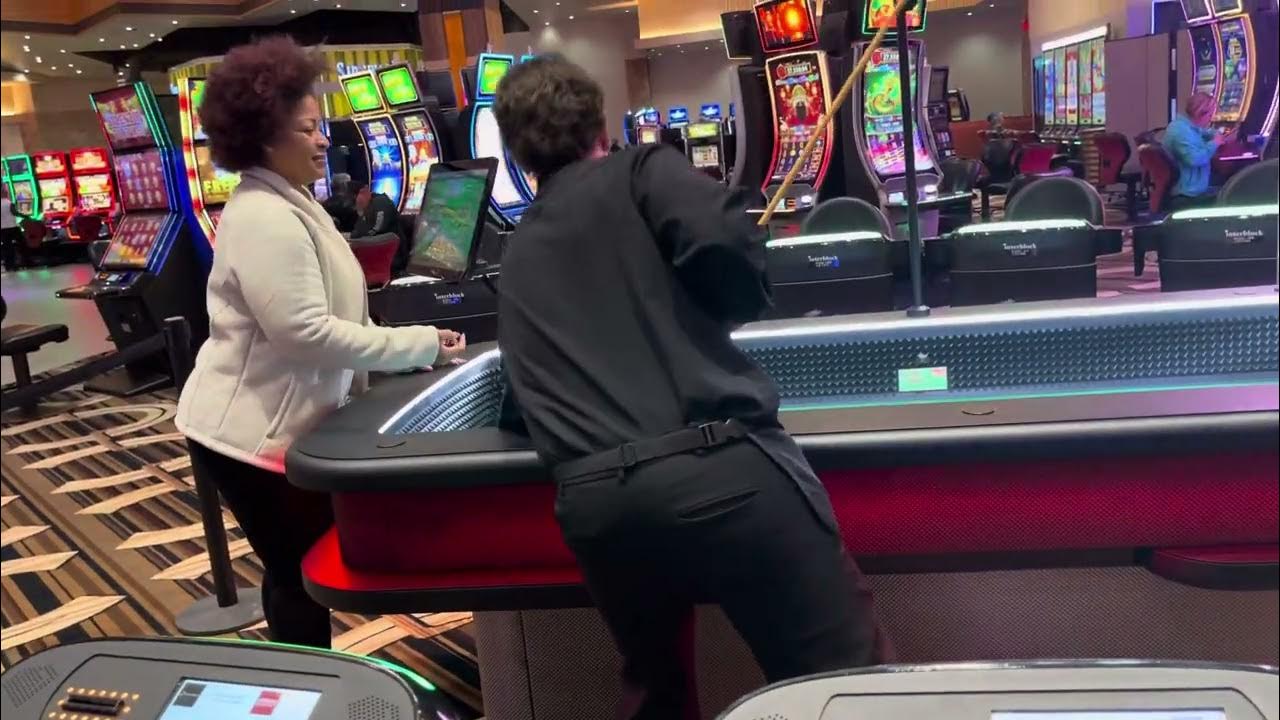 CRAPS SHOOT TO WIN MACHINE HORSESHOE INDIANAPOLIS YouTube