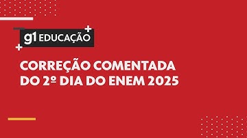 Confira a correção comentada do 2º dia de provas do Enem | #g1 #g1noenem