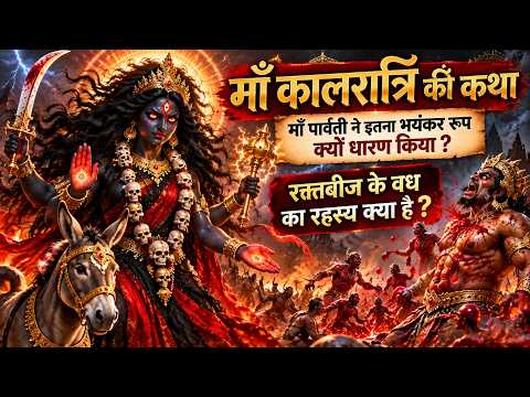माँ कालरात्रि की कथा | माँ पार्वती ने इतना भयंकर रूप क्यों धारण किया ?