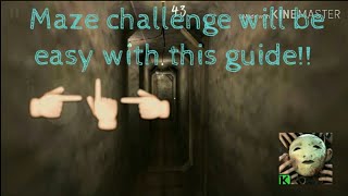 Evil Nun! The maze challenge!