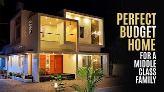 Kerala Budget House Design 2049 SQFT 4 BHK | Kerala Modern Home Tour | The Little House Properties