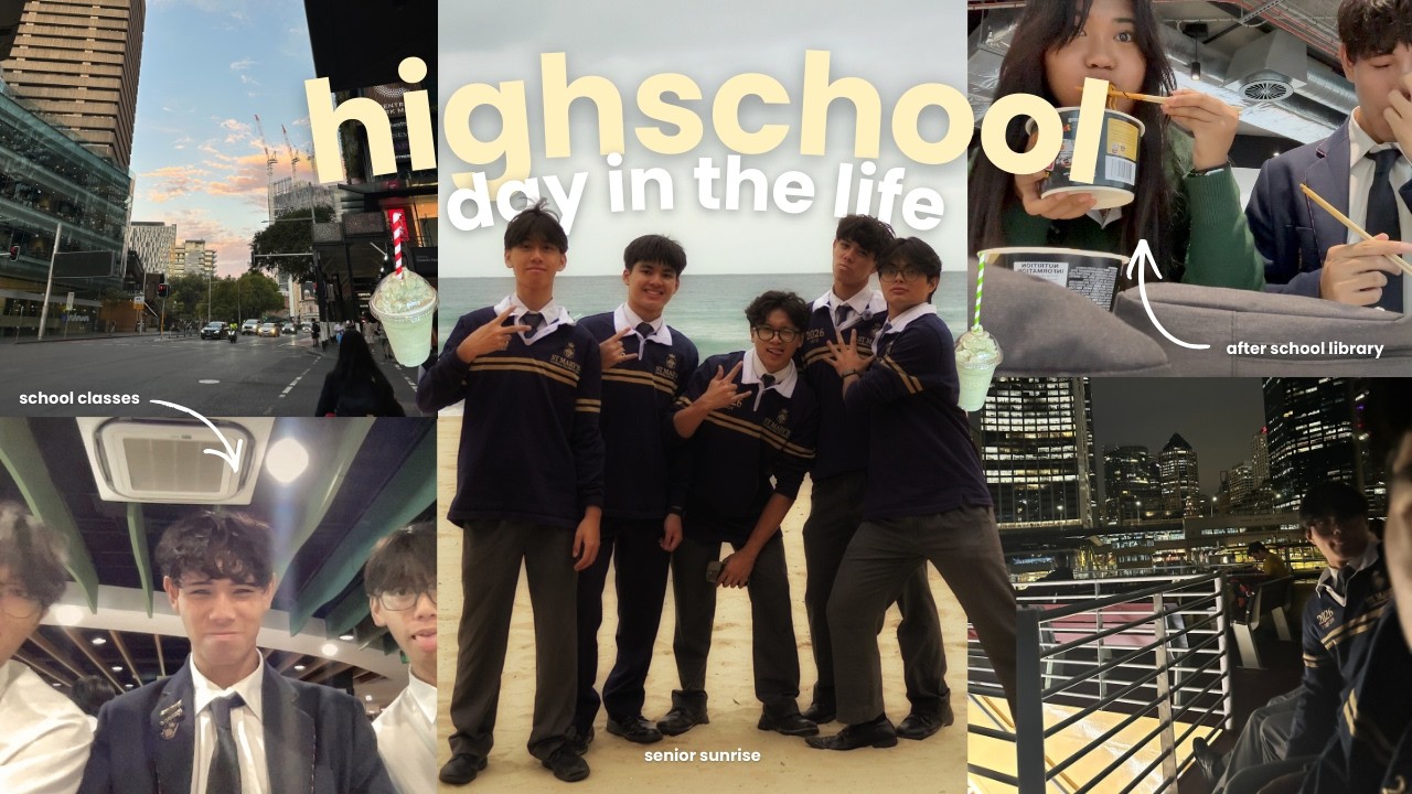 Day In the Life: 17 Year Old High School Student in Sydney Australia