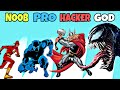 NOOB vs PRO vs HACKER vs GOD in Superhero Race!