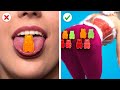 SNEAK CANDY BACK TO SCHOOL! Best Color Challenges For 24 Hours | Funny Situations & Pranks