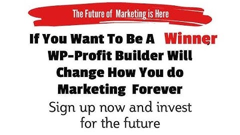 WP Profit Builder 2.0 Review, Bonus and Demo | Best Landing Page Creator and Site Builder