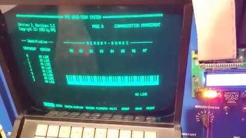 PPG Waveterm A with HxC SD floppy Emulator