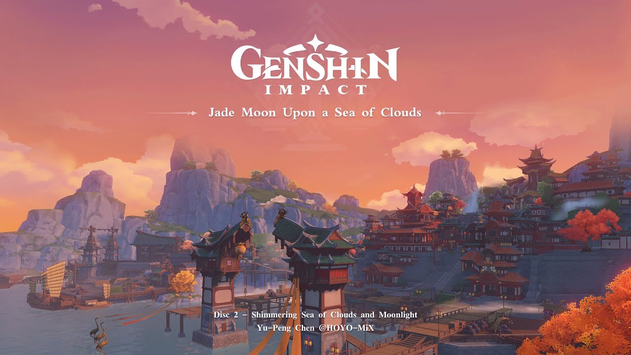 Jade Moon Upon a Sea of Clouds - Disc 2: Shimmering Sea of Clouds and Moonlight｜Genshin Impact