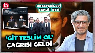 5 Gazeteciyi Tehdit Eden Burak Kılıça, Barış Pehlivandan Sert Yanıt