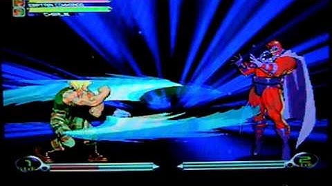 Marvel vs. Capcom 2 Arcade Mode Playthrough(Captain Commando, Guile, Charlie) pt. 1