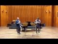 Michele Mangani Concertpiece for 2 clarinets and piano