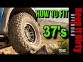 How to fit 37s on a Raptor - Benefits / Drawbacks/ Trimming
