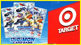 GO TO TARGET NOW! | Digimon TCG: 12 Booster Pack Opening! (English 1.0 Format)