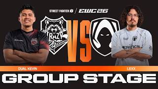 Dual Kevin vs Lexx | Street Fighter 6 at EWC 26 | Group Stage - VOD