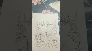 Draw solo levling #art #animeeart #drawing #sololeveling #ytshorts #supportmychannel #viral