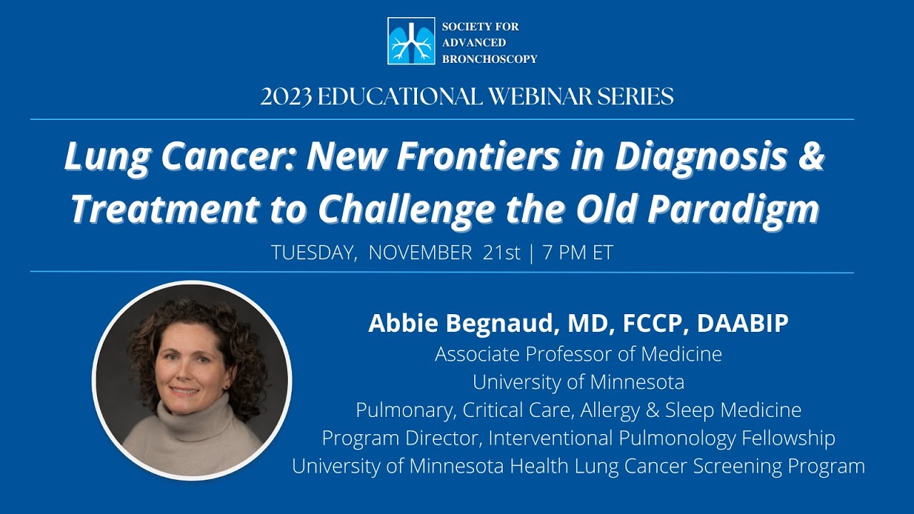 NOVEMBER 2023 | Lung Cancer: New Frontiers in Diagnosis & Treatment to ...
