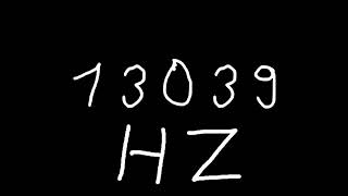 13039 hz
