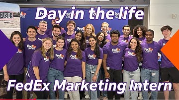 A Day in the Life of a FedEx Marketing Intern